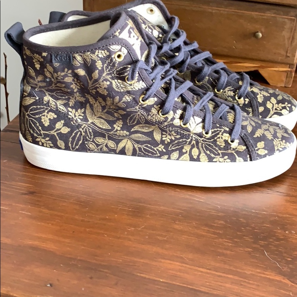 Keds x Rifle Paper high tops